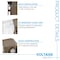 Luxrite Outdoor Dusk to Dawn LED Wall Pack 15/20/25W Up to 3250LM 3CCT 3000K-5000K IP65 Clear, 2PK LR40618-2PK - alternate 4